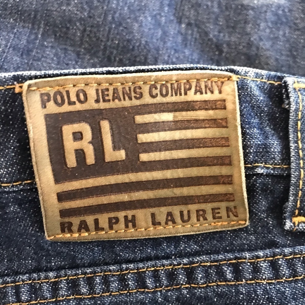 Polo Ralph Lauren vintage stovepipe crop jeans 14p - Picture 7 of 15